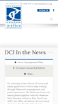 Mobile Screenshot of dcjustice.org